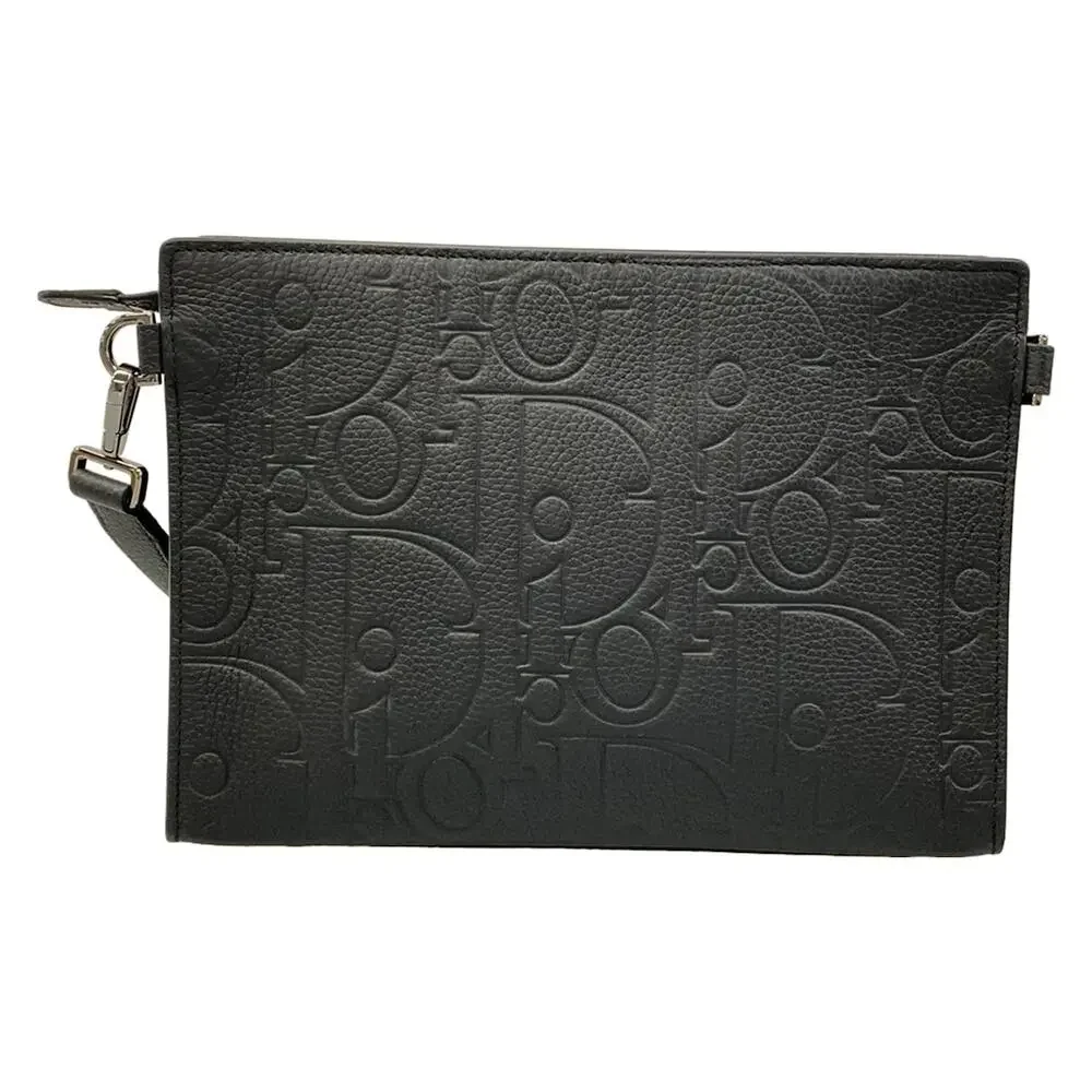 Christian Dior Triangle Pouch Mens Clutch Bag 2ESCA483LLG